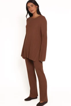 Silvie Long Sleeve Knitted Set