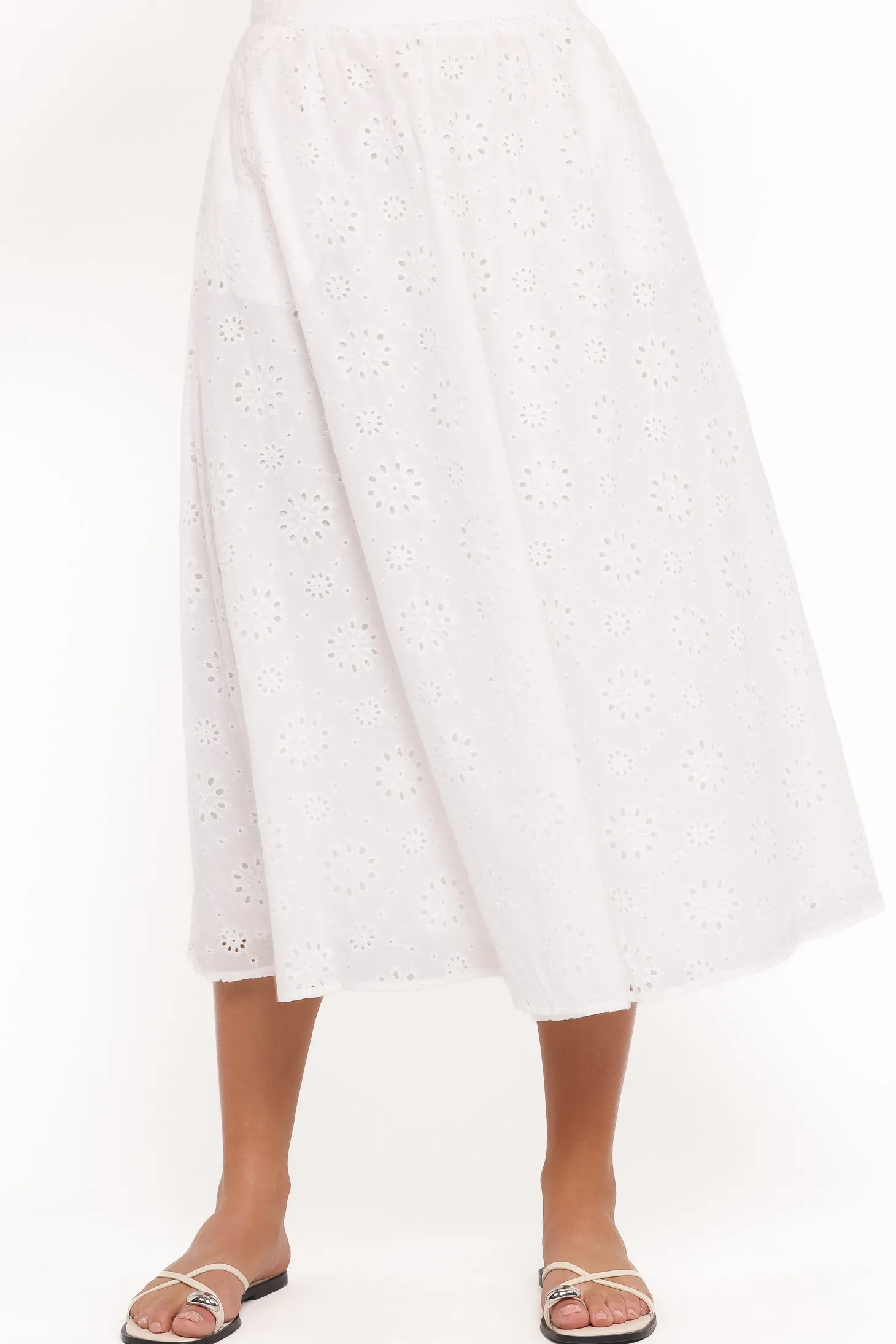 Sinead Eyelet Maxi Skirt