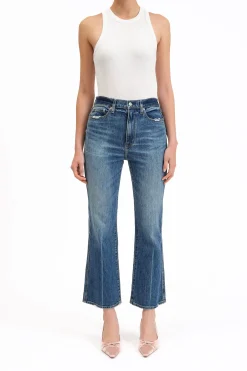 Soho High Rise Ankle Flare Jean