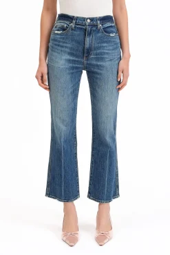 Soho High Rise Ankle Flare Jean