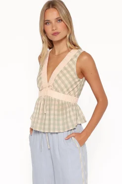 Solace Peplum Top