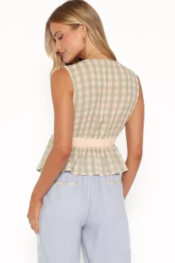 Solace Peplum Top