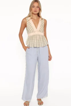 Solace Peplum Top