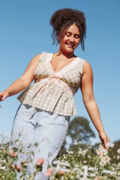 Solace Peplum Top