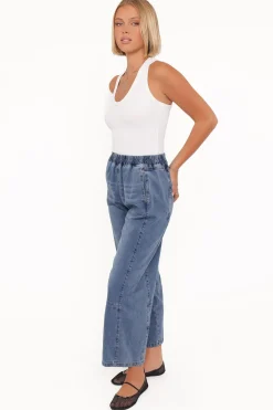 Sophie Cropped Barrel Jean