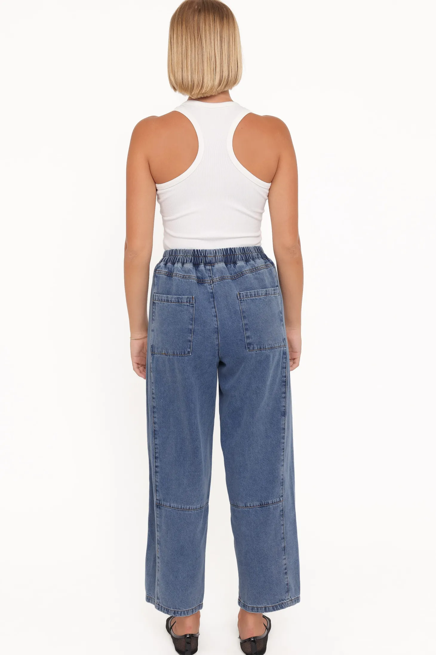 Sophie Cropped Barrel Jean