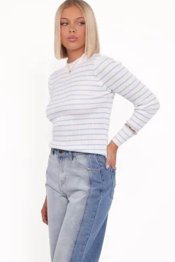 Stacie Ribbed Knit Top