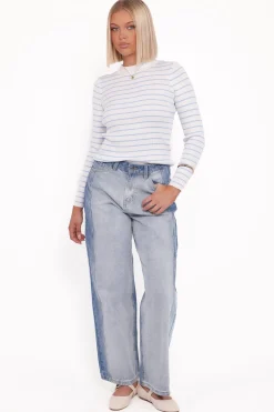 Stacie Ribbed Knit Top