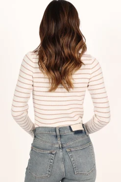 Stacie Ribbed Knit Top