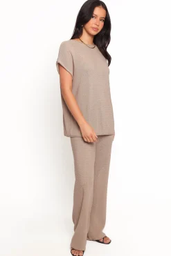 Stassia Knitted Pant Set