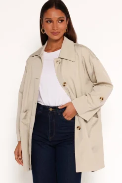 Stella Button Front Collar Jacket