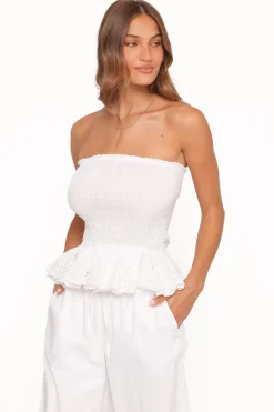 Stori Shirred Top