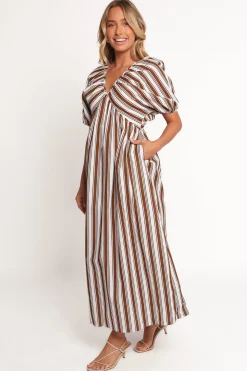 Sullivan Puff Sleeve Maxi Dress