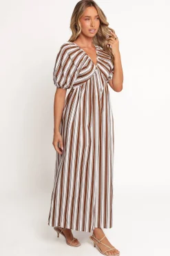 Sullivan Puff Sleeve Maxi Dress