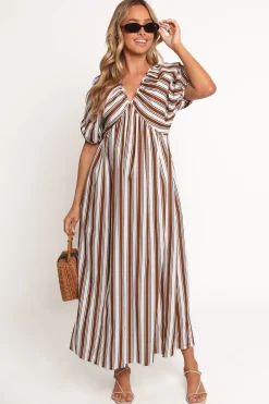 Sullivan Puff Sleeve Maxi Dress