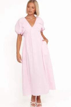 Sullivan Puff Sleeve Maxi Dress