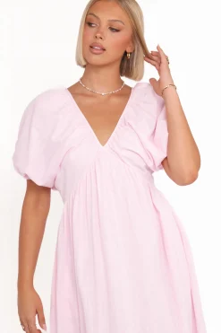 Sullivan Puff Sleeve Maxi Dress