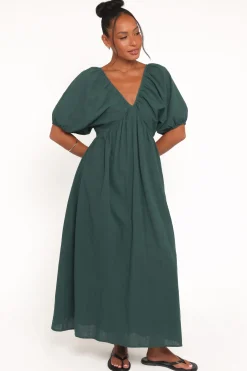 Sullivan Puff Sleeve Maxi Dress
