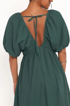 Sullivan Puff Sleeve Maxi Dress