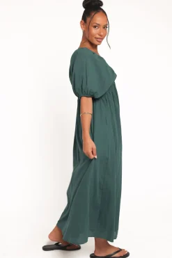 Sullivan Puff Sleeve Maxi Dress
