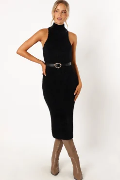 Sunni Turtleneck Midi Dress