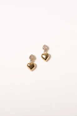 Susan Heart Earrings