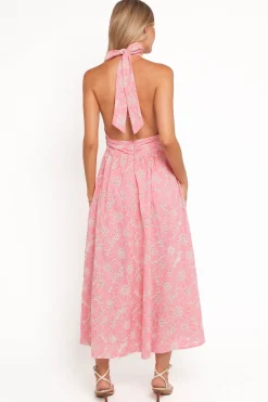 Taila Halterneck Midi Dress