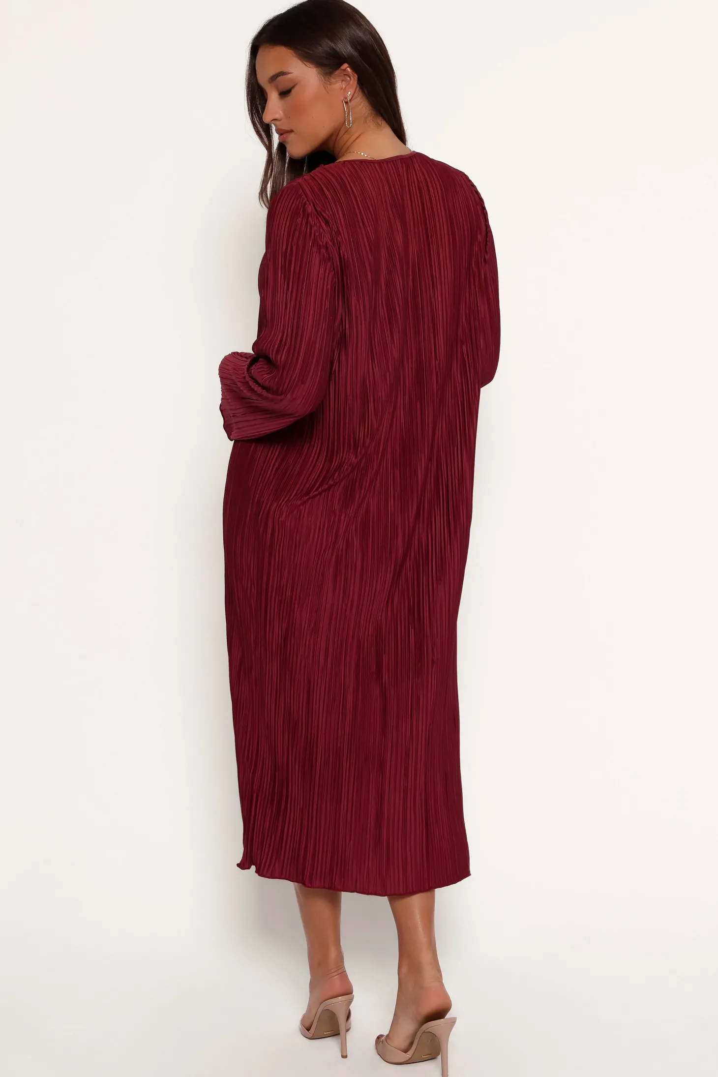 Tannikah Plisse Midi Dress