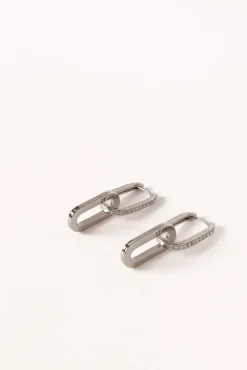 Teagan Double Hoop Earrings