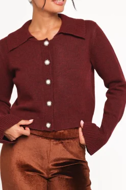 Thelma Trumpet Sleeve Cardigan