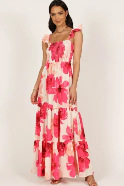 Tilly Shirred Maxi Dress