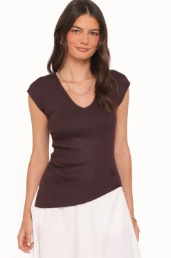 Tori Side Cinch Knitted Top