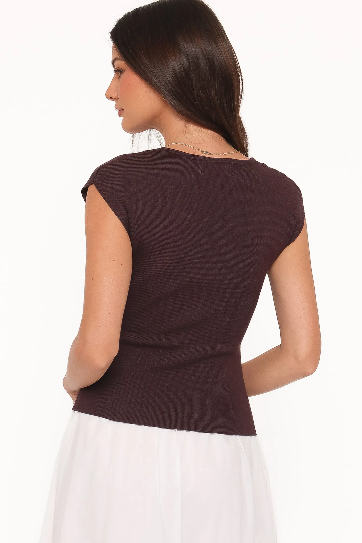 Tori Side Cinch Knitted Top