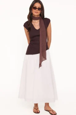 Tori Side Cinch Knitted Top