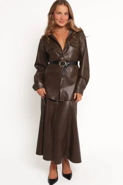 Trevira Faux Leather Shirt