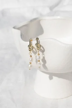 Trixton Pearl Drop Earrings