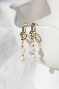 Trixton Pearl Drop Earrings
