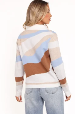Tulula Abstract Print Cardigan