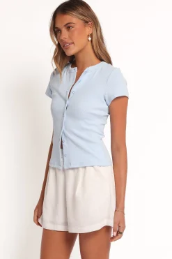 Tylarah Short Sleeve Cardigan Top