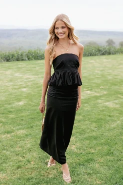 Ursa Fitted Column Skirt