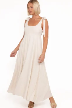 Valara Tie Shoulder Maxi Dress