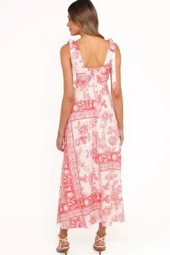 Valara Tie Shoulder Maxi Dress