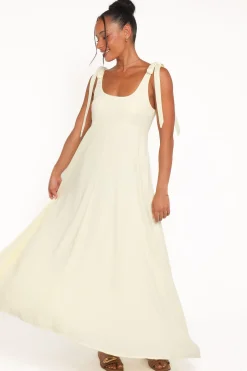 Valara Tie Shoulder Maxi Dress