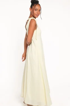 Valara Tie Shoulder Maxi Dress