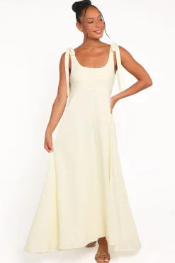 Valara Tie Shoulder Maxi Dress