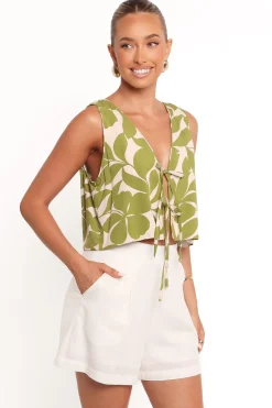 Valia Tie Top