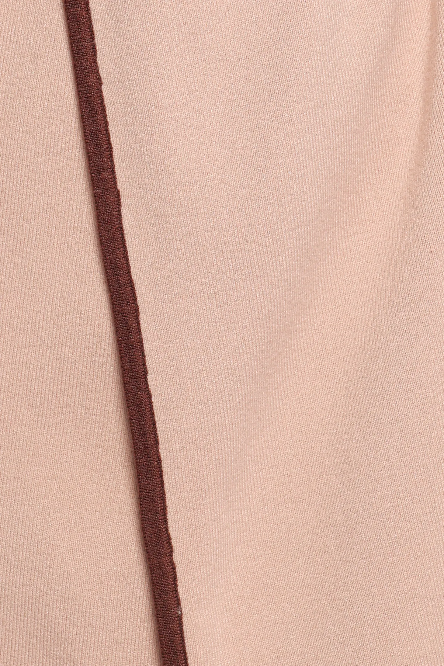 Vallis Contrast Trim Long Cardigan