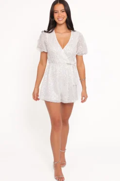 Varity Puff Sleeve Romper