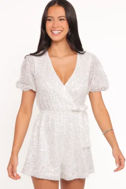 Varity Puff Sleeve Romper