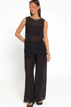 Vayla Sheer Panel Top